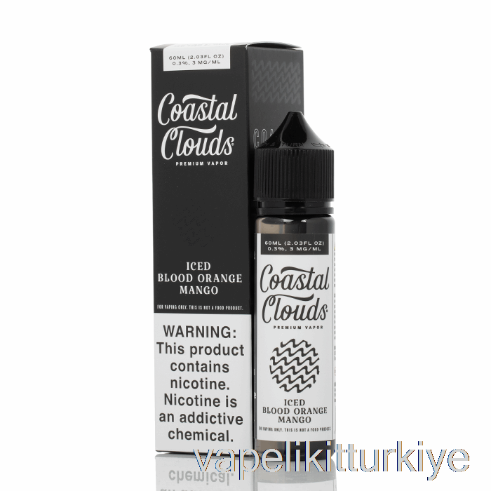 Elektronik Sigara Kalemi Vape Mate Buzlu Kan Portakalı Mango - Kıyı Bulutları Co. - 60ml 3mg